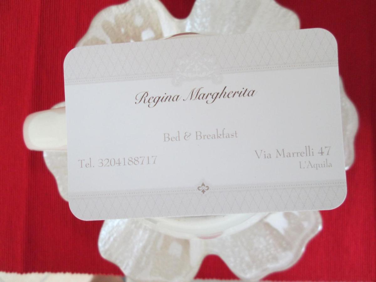 B&B Regina Margherita L'Aquila Eksteriør billede